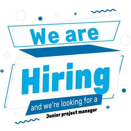 we're hiring and we're looking for a junior project manager